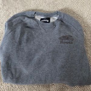 Oversized Roots crew neck